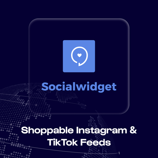 9. ソーシャルウィジェット - 買い物可能な Instagram および TikTok フィード